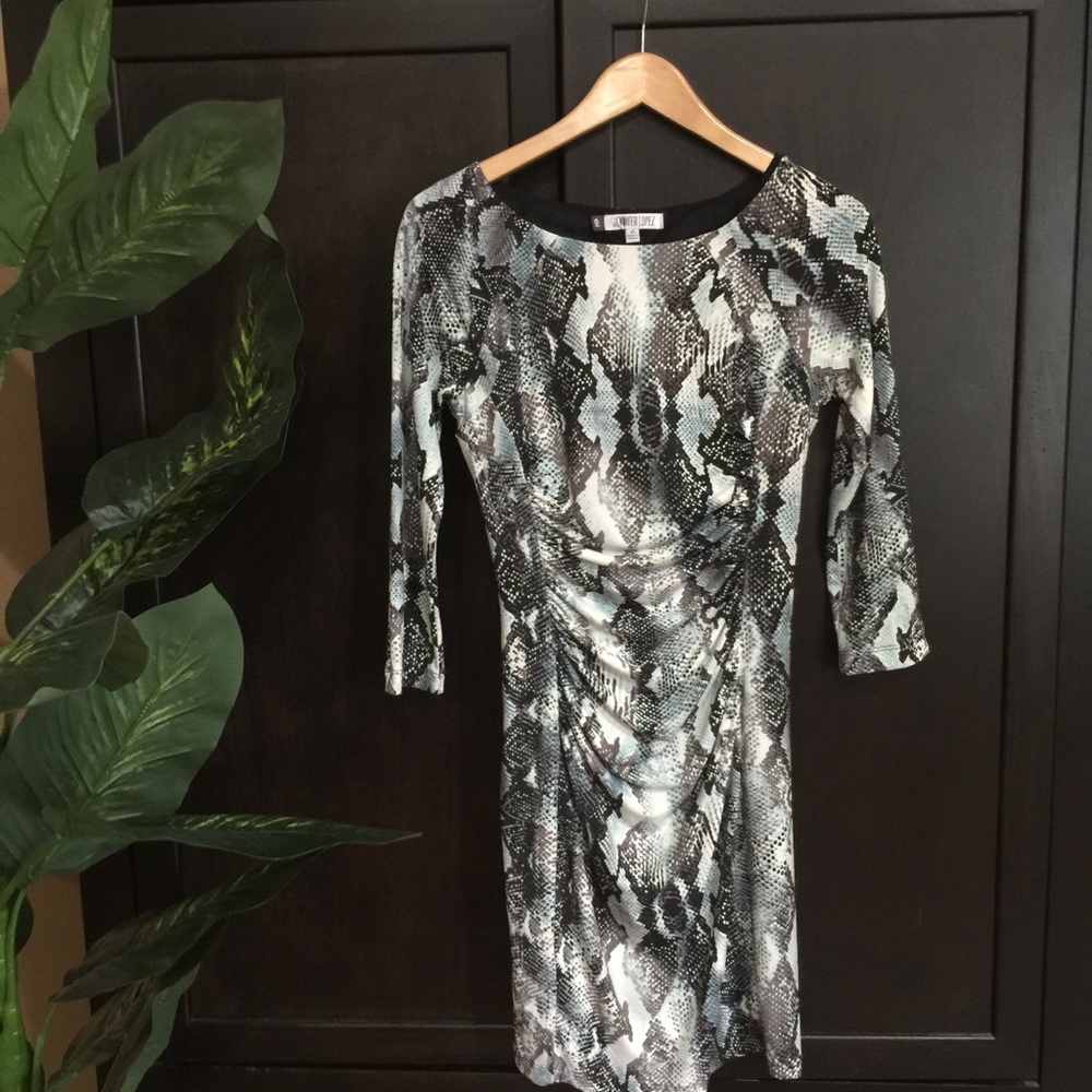 JLo body con dress